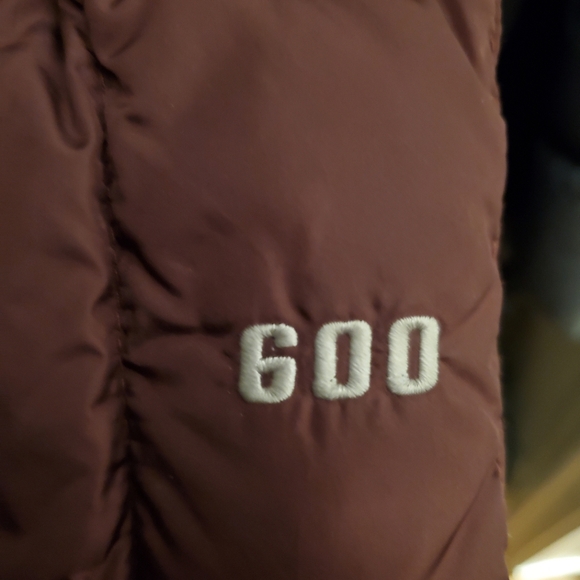 The North Face 600 Transit 2 Parka with Hood Burgundy Small - Picture 3 of 3